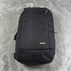 Incase Backpack Black Laptop Tech Travel Work School Bag Padded Commuter